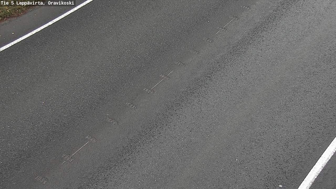 Weather Camera Image Väg 5 Leppävirta, Oravikoski, Leppävirta, Pohjois-Savo