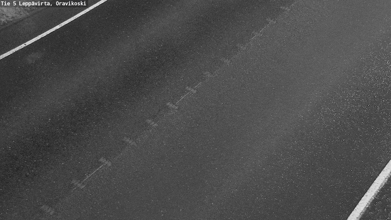 Weather Camera Image Road 5 Leppävirta, Oravikoski, Leppävirta, Pohjois-Savo