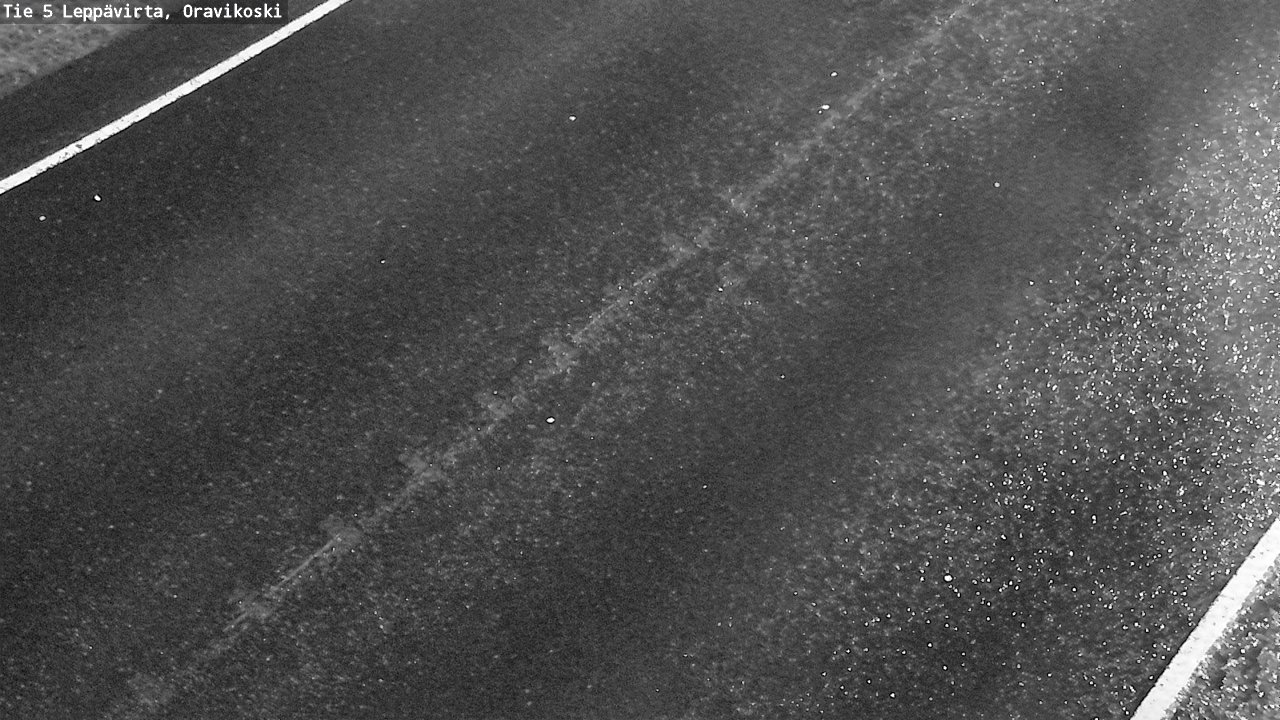 Weather Camera Image Road 5 Leppävirta, Oravikoski, Leppävirta, Pohjois-Savo