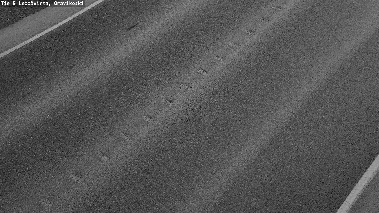 Weather Camera Image Väg 5 Leppävirta, Oravikoski, Leppävirta, Pohjois-Savo