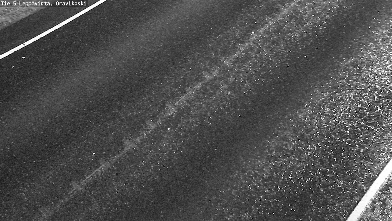 Weather Camera Image Road 5 Leppävirta, Oravikoski, Leppävirta, Pohjois-Savo