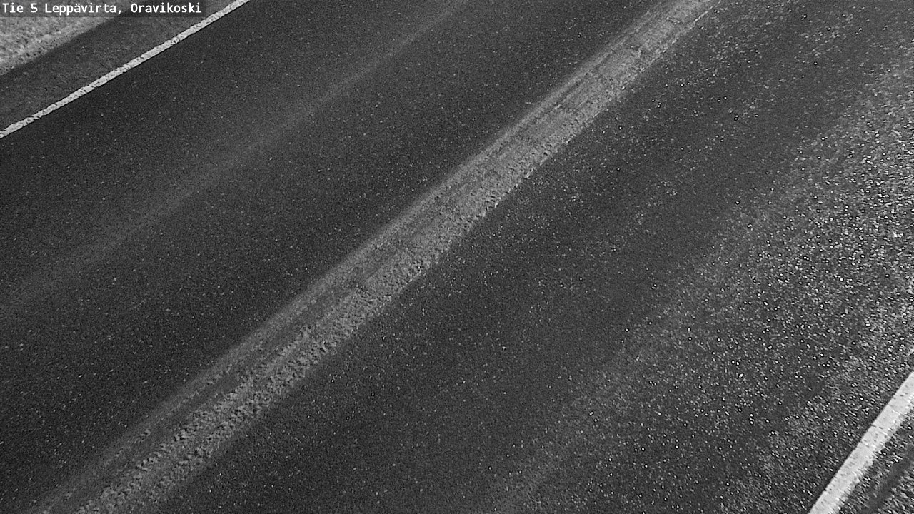 Weather Camera Image Väg 5 Leppävirta, Oravikoski, Leppävirta, Pohjois-Savo