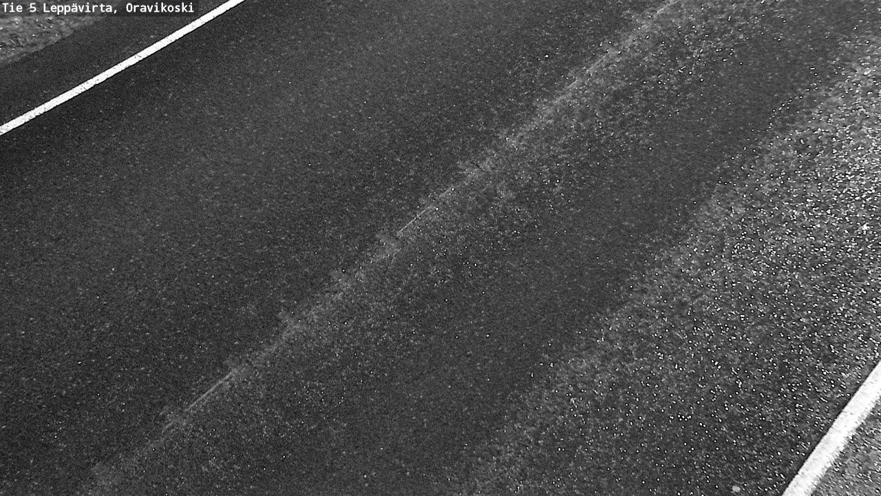 Weather Camera Image Road 5 Leppävirta, Oravikoski, Leppävirta, Pohjois-Savo