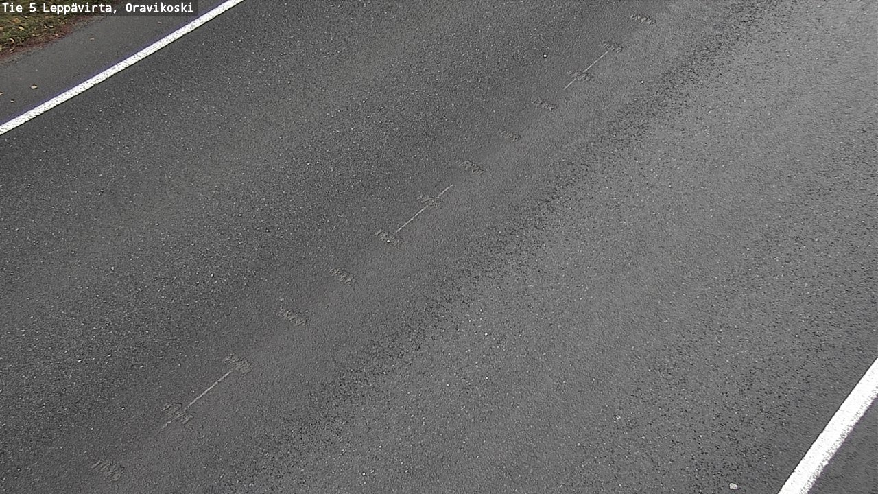 Weather Camera Image Väg 5 Leppävirta, Oravikoski, Leppävirta, Pohjois-Savo