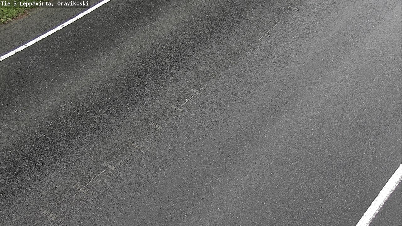 Weather Camera Image Väg 5 Leppävirta, Oravikoski, Leppävirta, Pohjois-Savo