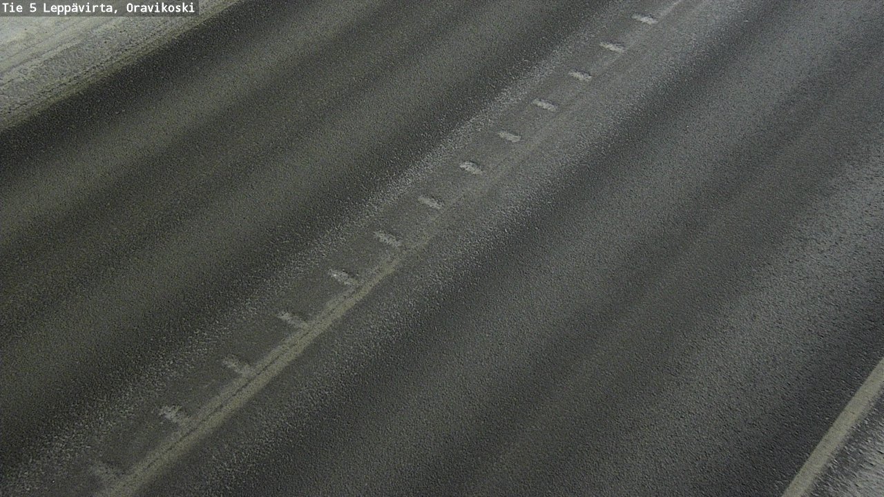 Weather Camera Image Road 5 Leppävirta, Oravikoski, Leppävirta, Pohjois-Savo