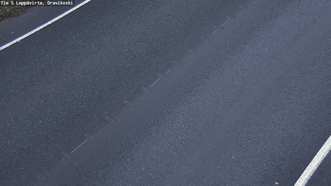 Weather Camera Image Väg 5 Leppävirta, Oravikoski, Leppävirta, Pohjois-Savo