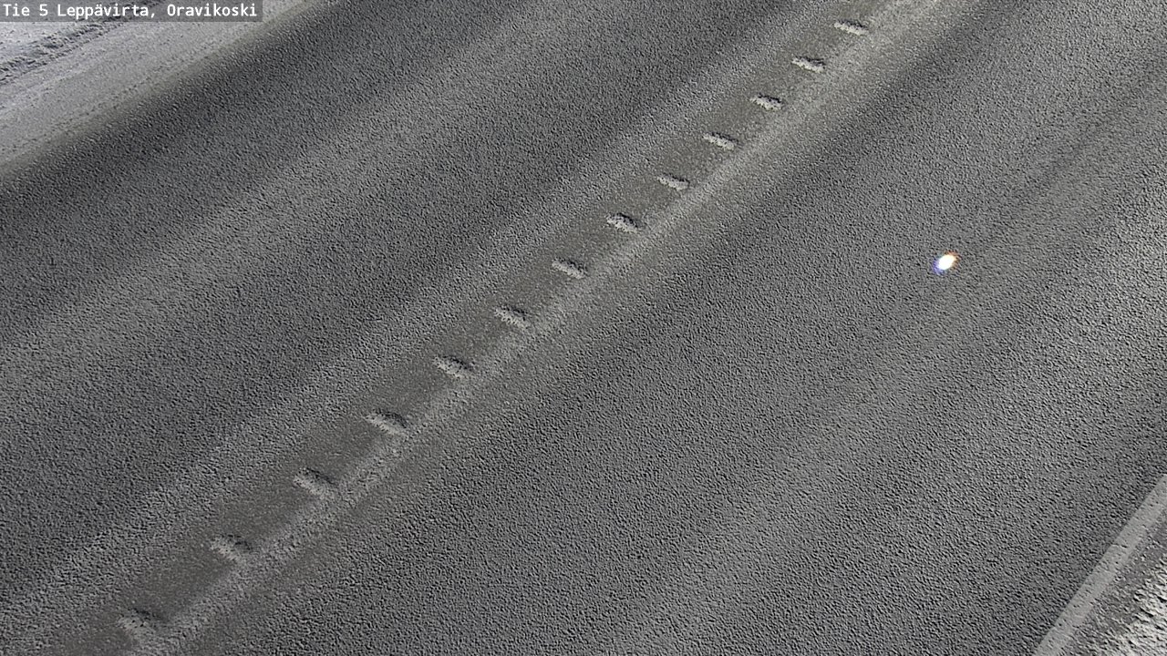 Weather Camera Image Väg 5 Leppävirta, Oravikoski, Leppävirta, Pohjois-Savo