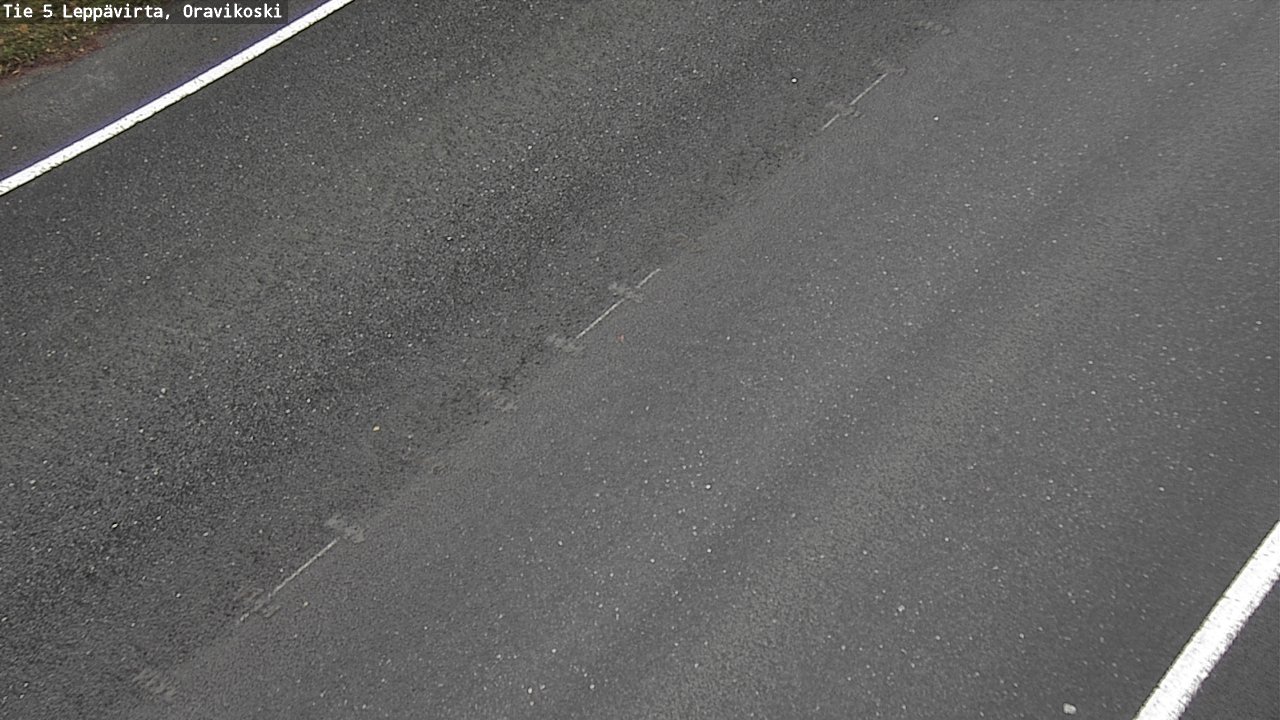 Weather Camera Image Väg 5 Leppävirta, Oravikoski, Leppävirta, Pohjois-Savo
