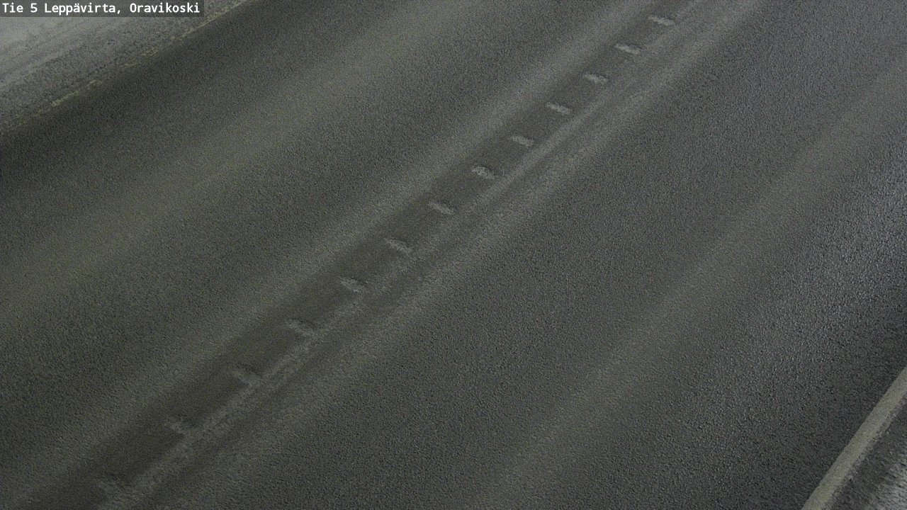 Weather Camera Image Väg 5 Leppävirta, Oravikoski, Leppävirta, Pohjois-Savo