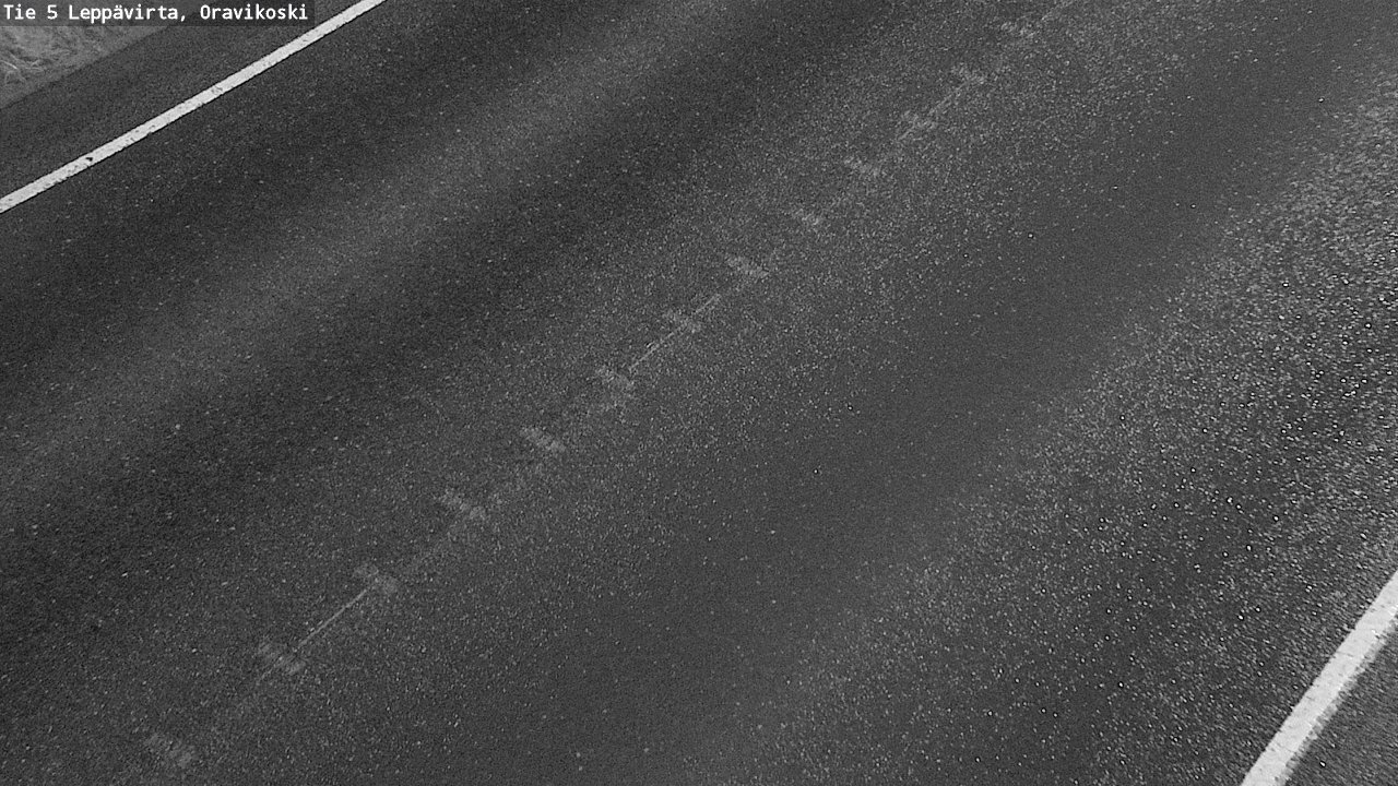 Weather Camera Image Road 5 Leppävirta, Oravikoski, Leppävirta, Pohjois-Savo