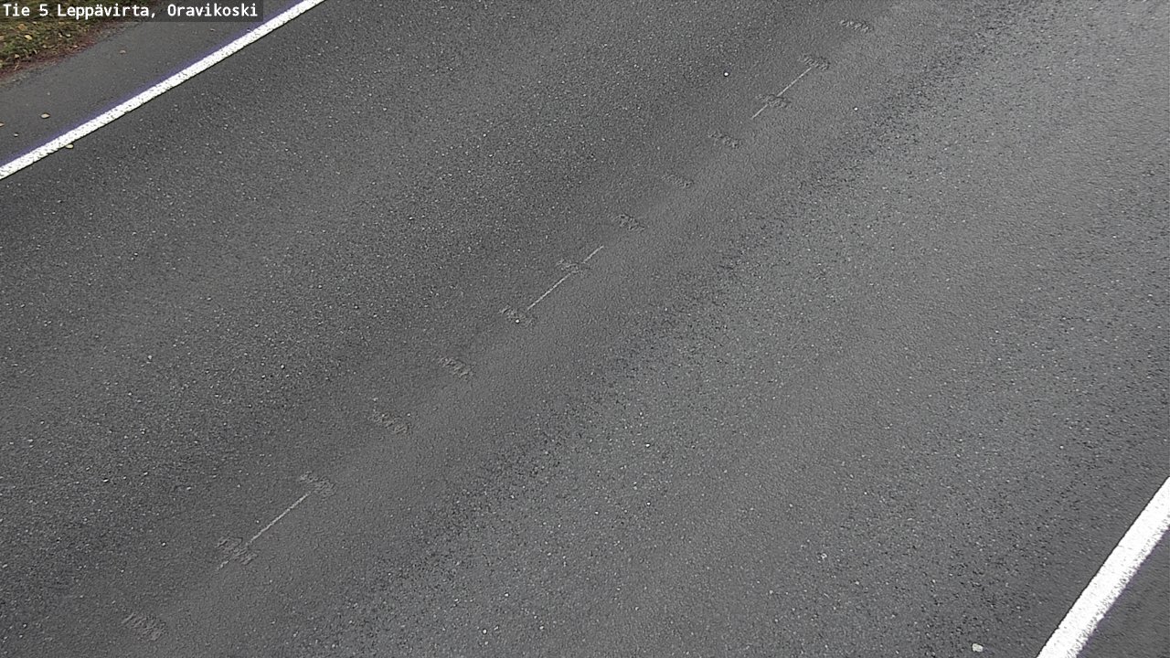 Weather Camera Image Väg 5 Leppävirta, Oravikoski, Leppävirta, Pohjois-Savo