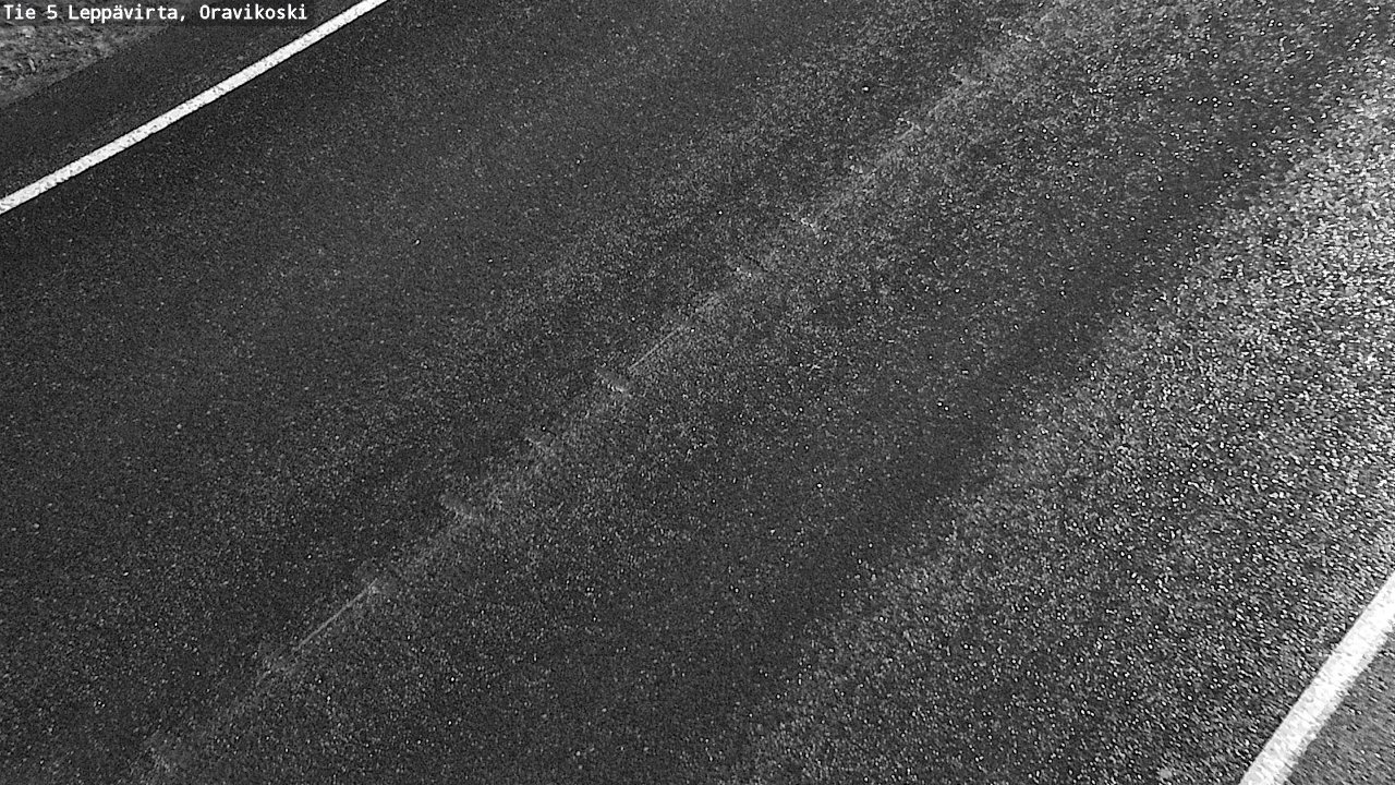 Weather Camera Image Road 5 Leppävirta, Oravikoski, Leppävirta, Pohjois-Savo