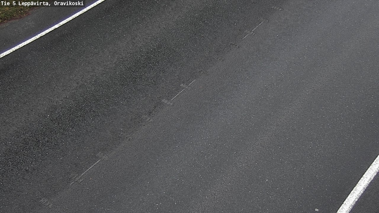Weather Camera Image Väg 5 Leppävirta, Oravikoski, Leppävirta, Pohjois-Savo