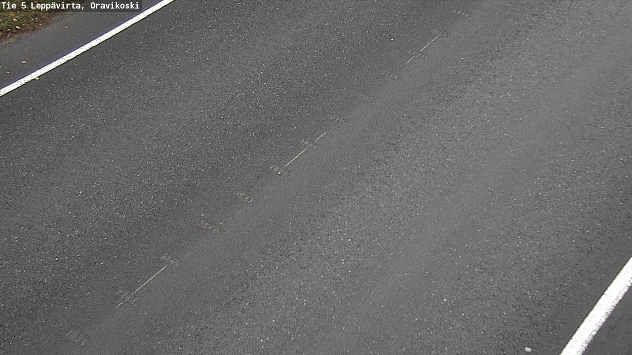 Weather Camera Image Väg 5 Leppävirta, Oravikoski, Leppävirta, Pohjois-Savo