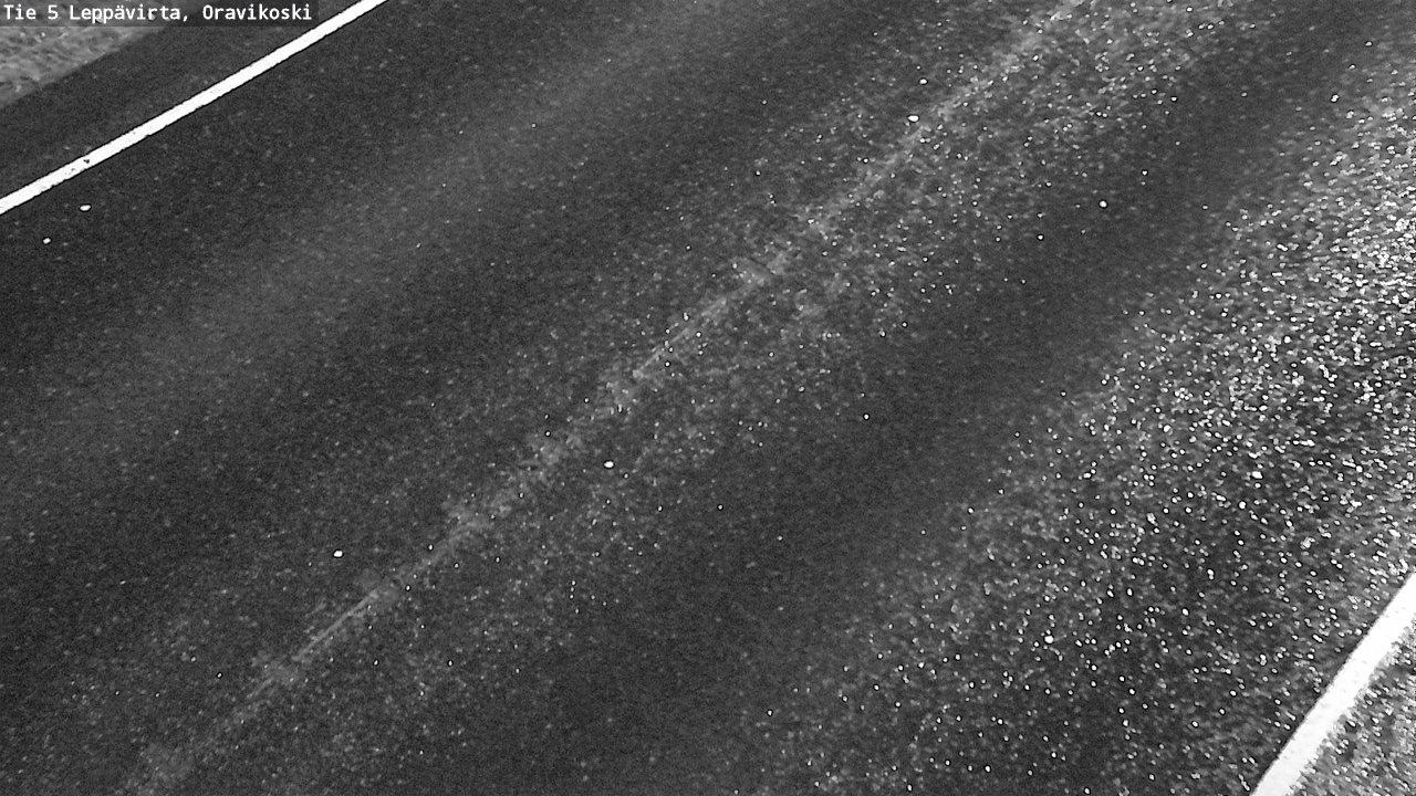 Weather Camera Image Road 5 Leppävirta, Oravikoski, Leppävirta, Pohjois-Savo