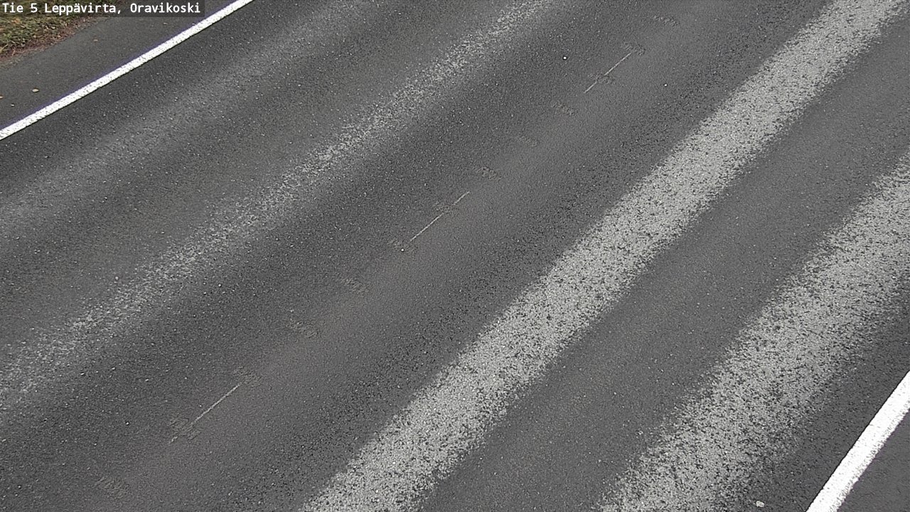 Weather Camera Image Väg 5 Leppävirta, Oravikoski, Leppävirta, Pohjois-Savo