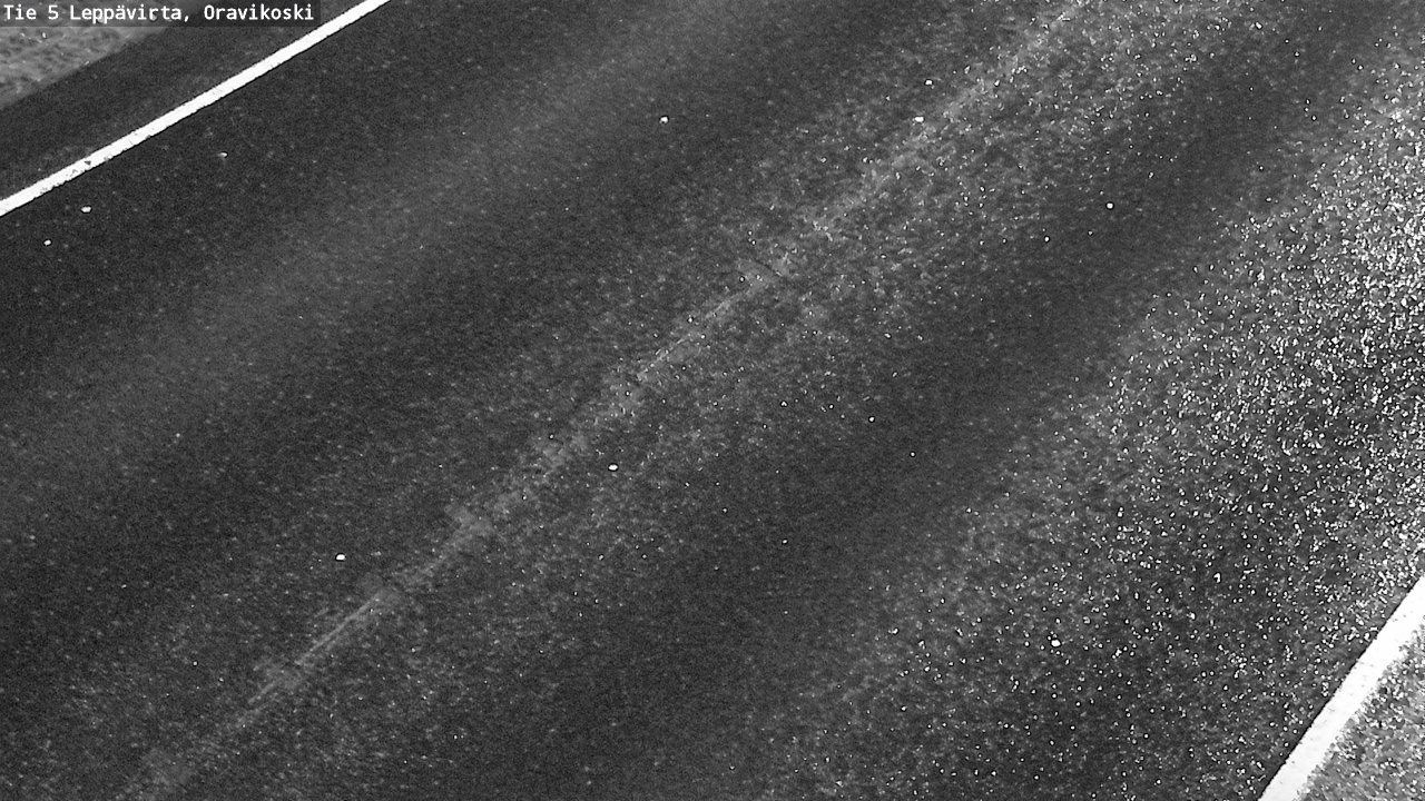 Weather Camera Image Road 5 Leppävirta, Oravikoski, Leppävirta, Pohjois-Savo