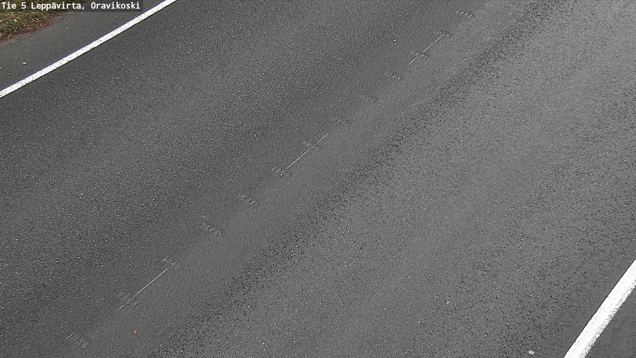 Weather Camera Image Väg 5 Leppävirta, Oravikoski, Leppävirta, Pohjois-Savo