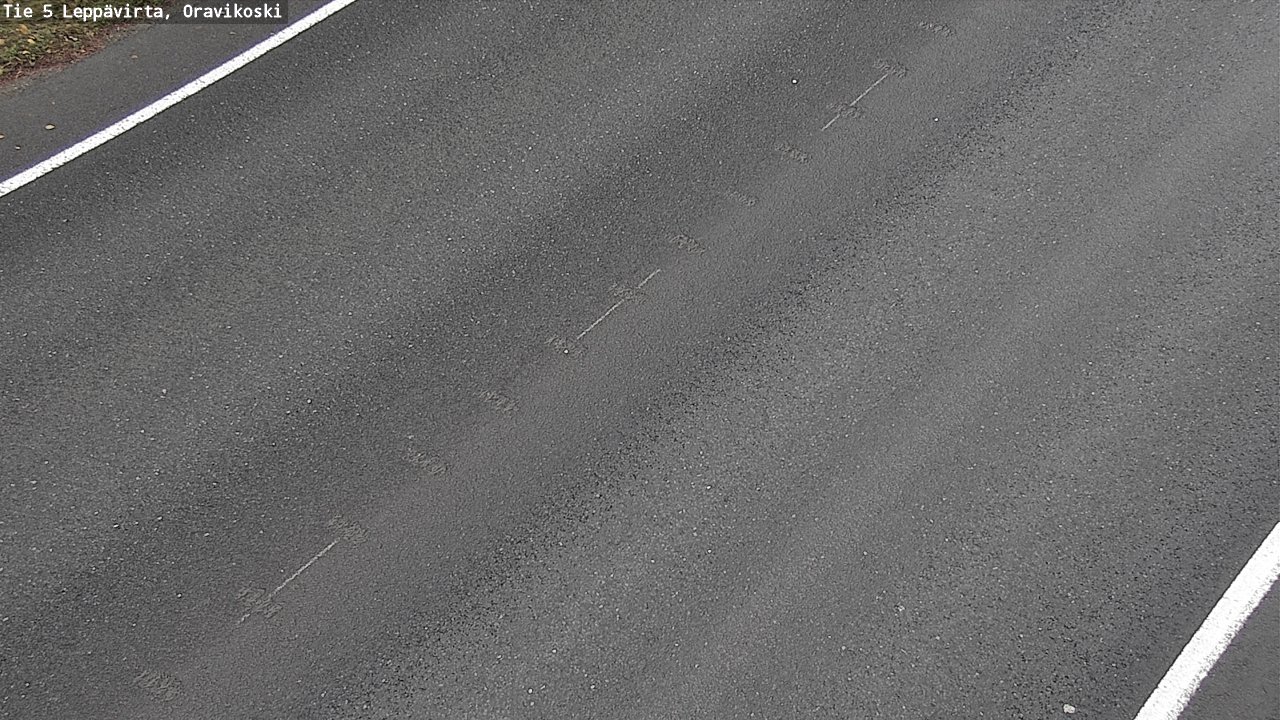 Weather Camera Image Väg 5 Leppävirta, Oravikoski, Leppävirta, Pohjois-Savo