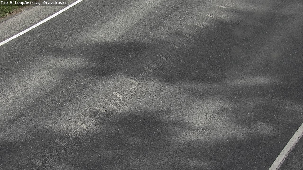Weather Camera Image Road 5 Leppävirta, Oravikoski, Leppävirta, Pohjois-Savo