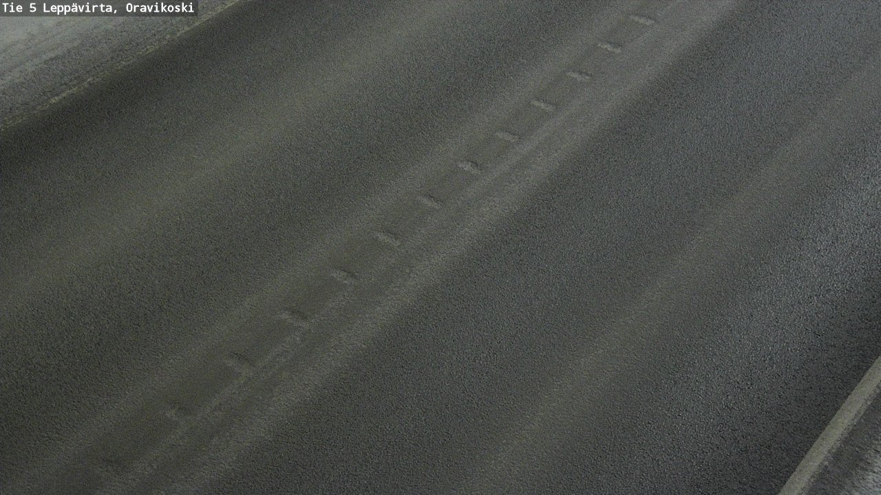 Weather Camera Image Väg 5 Leppävirta, Oravikoski, Leppävirta, Pohjois-Savo