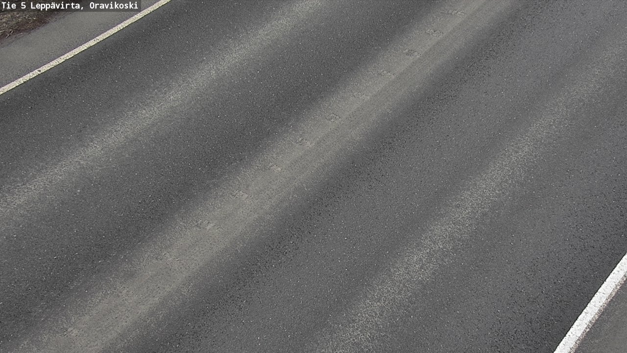 Weather Camera Image Road 5 Leppävirta, Oravikoski, Leppävirta, Pohjois-Savo