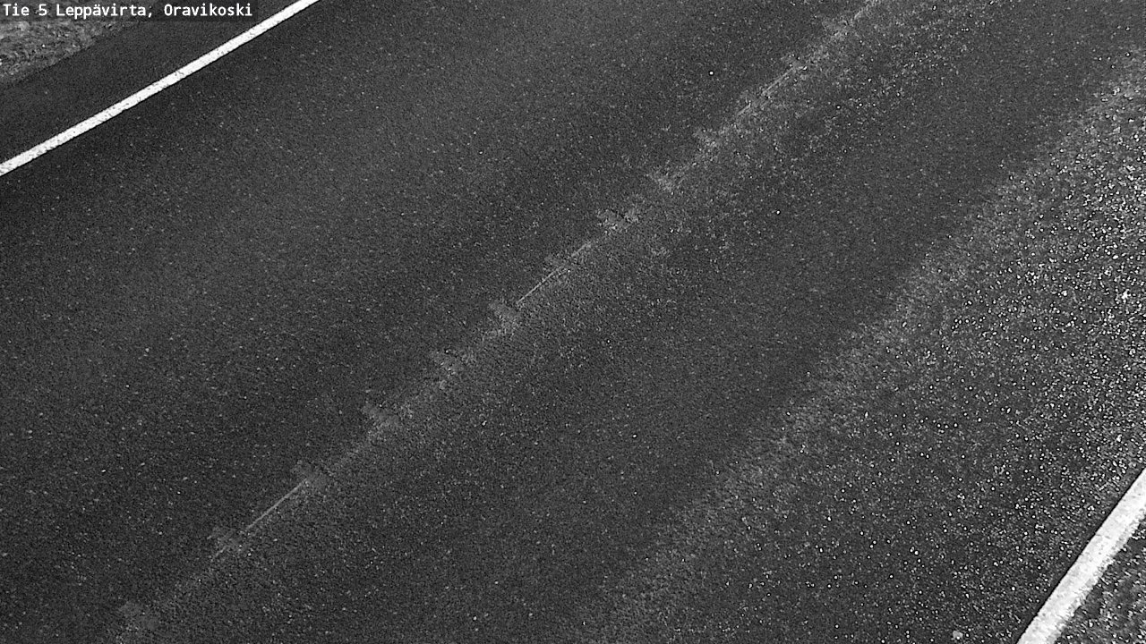 Weather Camera Image Väg 5 Leppävirta, Oravikoski, Leppävirta, Pohjois-Savo