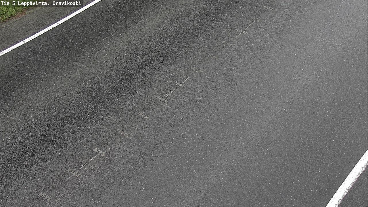 Weather Camera Image Väg 5 Leppävirta, Oravikoski, Leppävirta, Pohjois-Savo