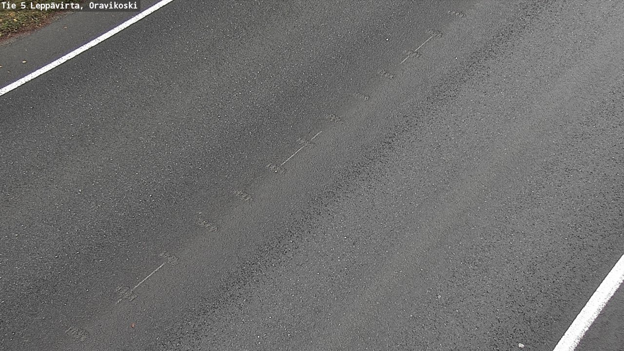 Weather Camera Image Väg 5 Leppävirta, Oravikoski, Leppävirta, Pohjois-Savo