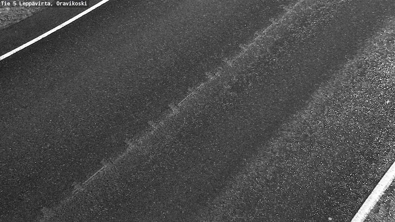Weather Camera Image Väg 5 Leppävirta, Oravikoski, Leppävirta, Pohjois-Savo