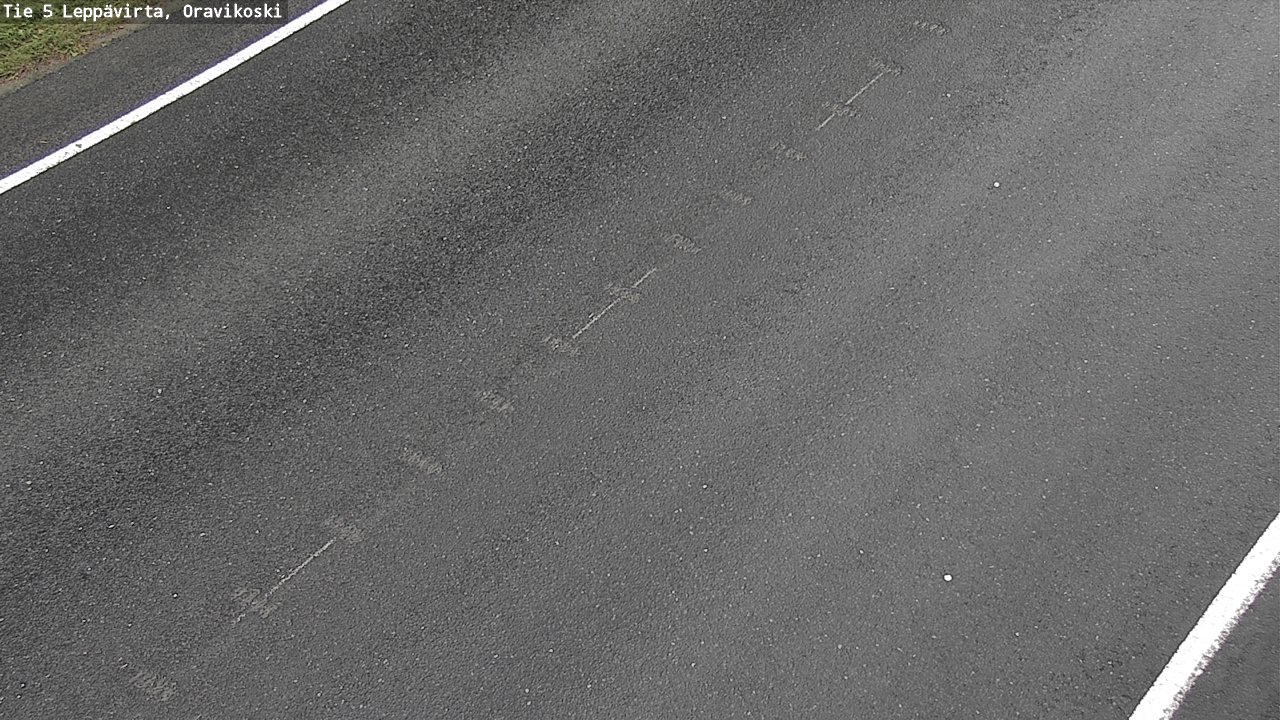 Weather Camera Image Road 5 Leppävirta, Oravikoski, Leppävirta, Pohjois-Savo