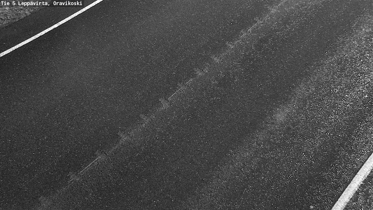 Weather Camera Image Väg 5 Leppävirta, Oravikoski, Leppävirta, Pohjois-Savo