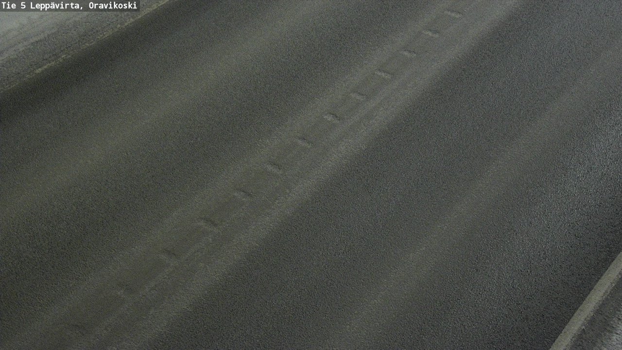 Weather Camera Image Väg 5 Leppävirta, Oravikoski, Leppävirta, Pohjois-Savo