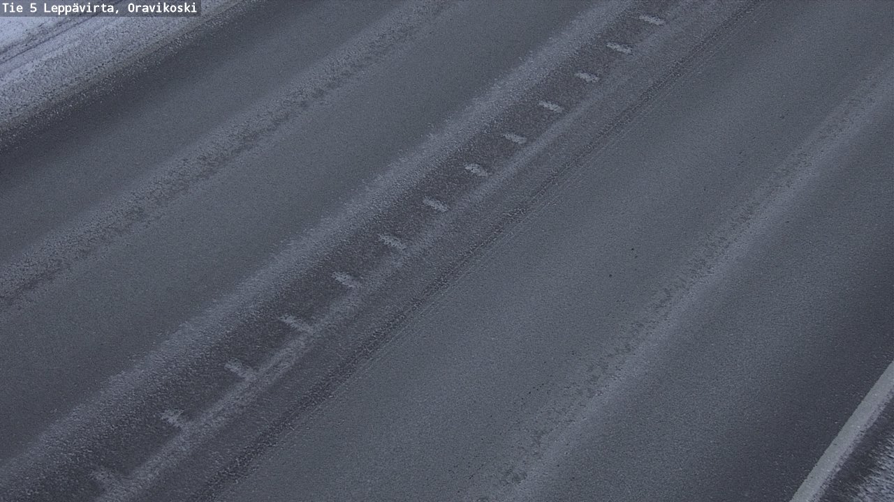 Weather Camera Image Väg 5 Leppävirta, Oravikoski, Leppävirta, Pohjois-Savo