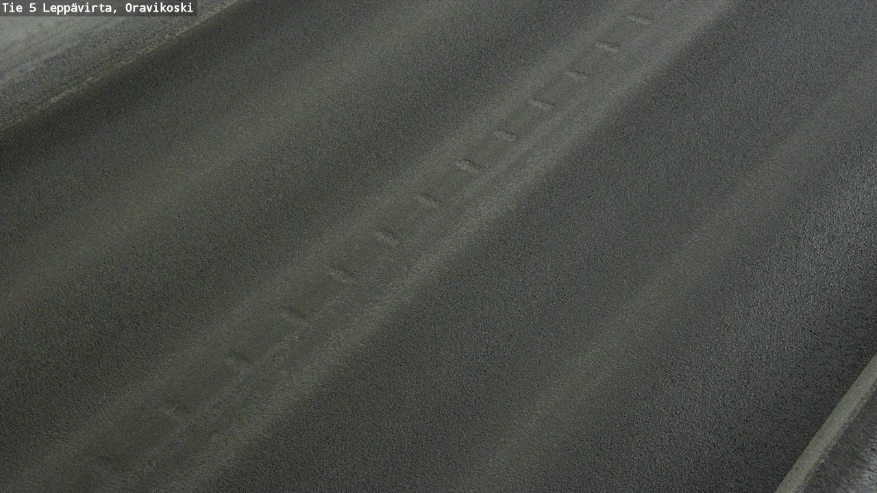 Weather Camera Image Väg 5 Leppävirta, Oravikoski, Leppävirta, Pohjois-Savo