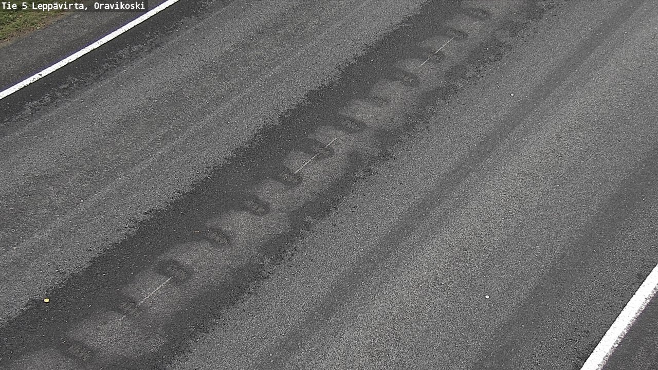 Weather Camera Image Road 5 Leppävirta, Oravikoski, Leppävirta, Pohjois-Savo