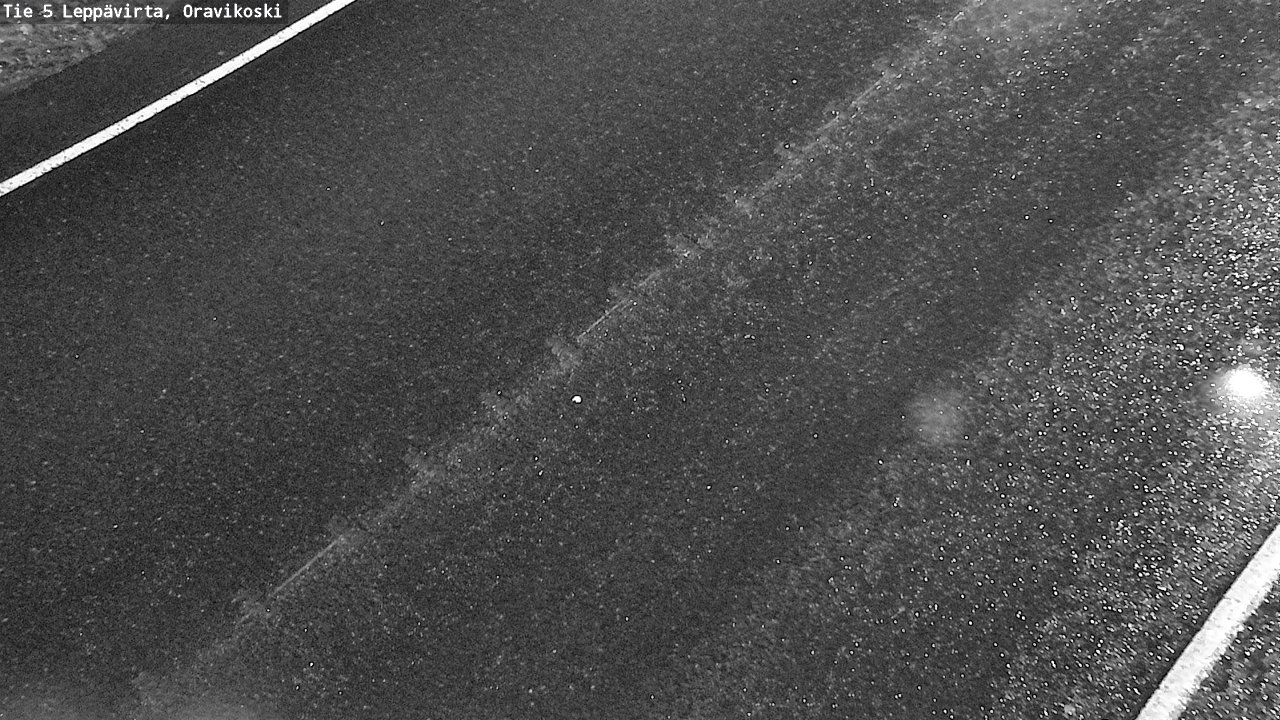 Weather Camera Image Väg 5 Leppävirta, Oravikoski, Leppävirta, Pohjois-Savo