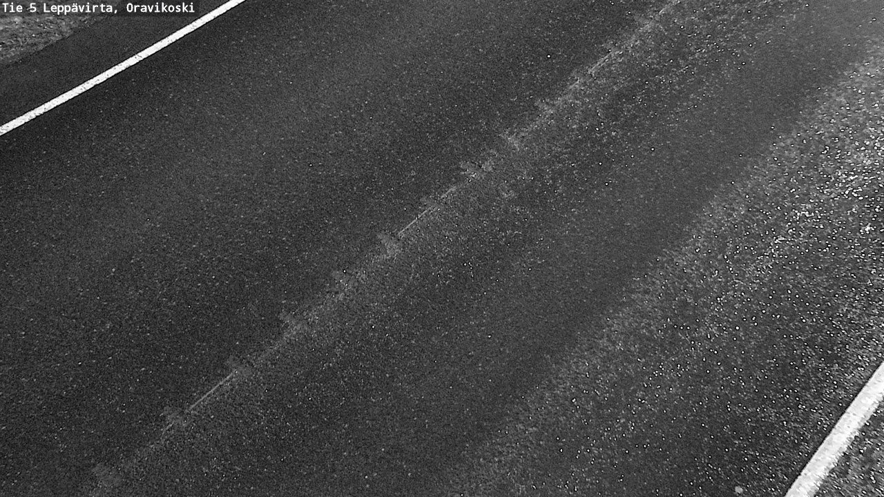 Weather Camera Image Väg 5 Leppävirta, Oravikoski, Leppävirta, Pohjois-Savo