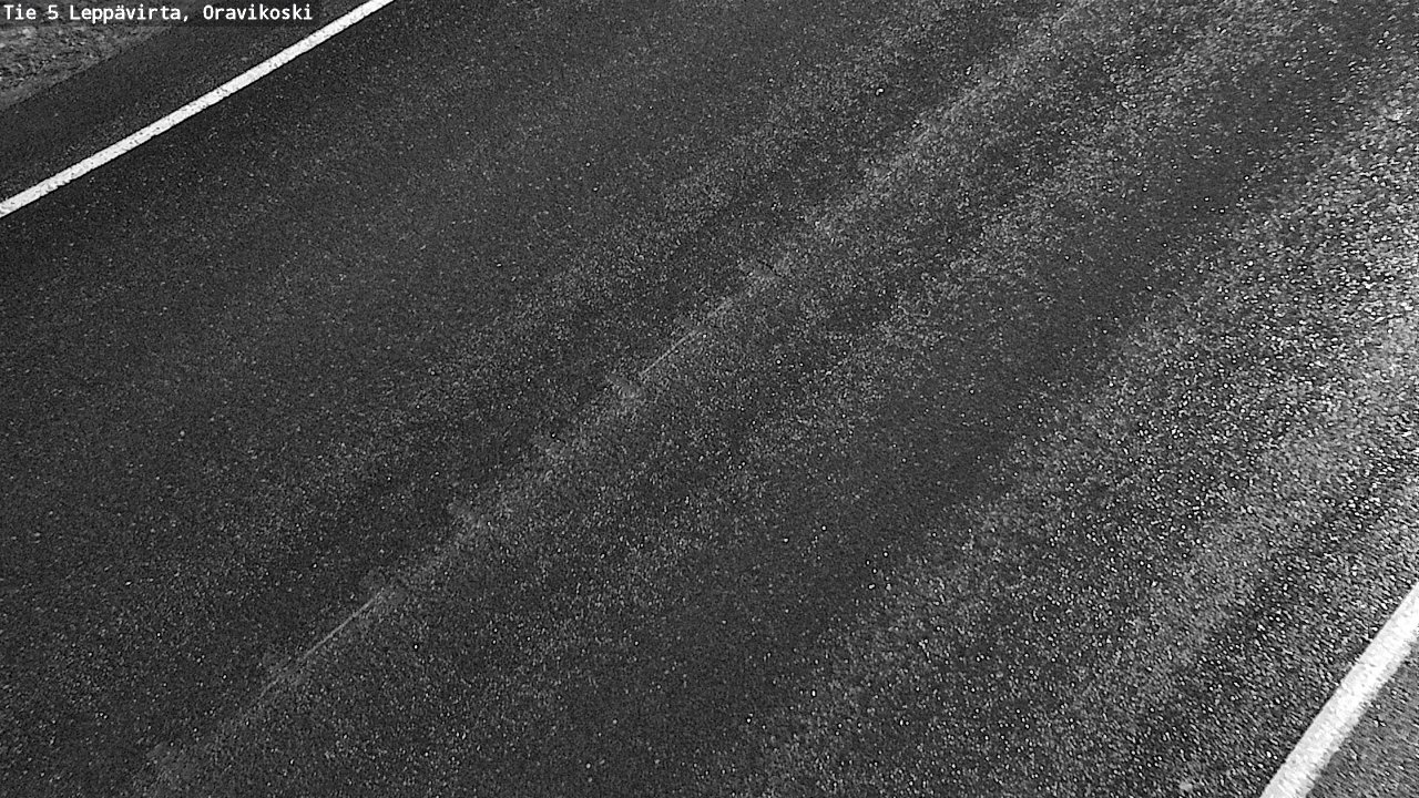 Weather Camera Image Road 5 Leppävirta, Oravikoski, Leppävirta, Pohjois-Savo