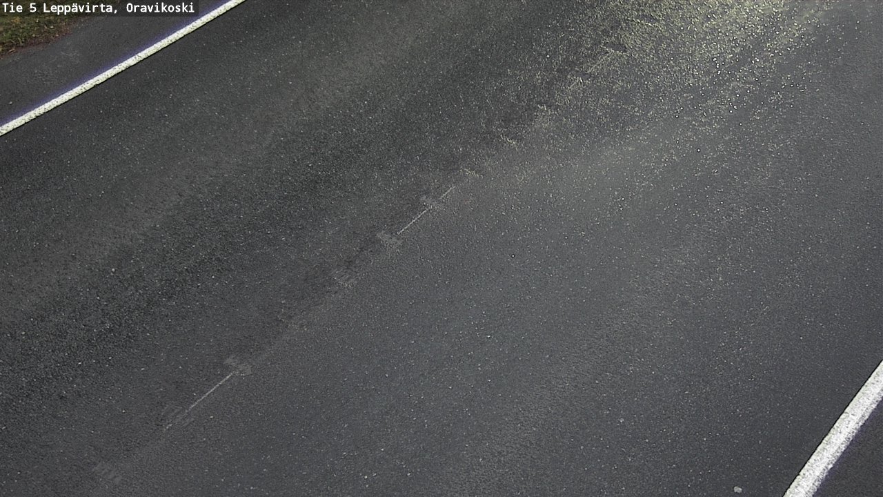 Weather Camera Image Väg 5 Leppävirta, Oravikoski, Leppävirta, Pohjois-Savo