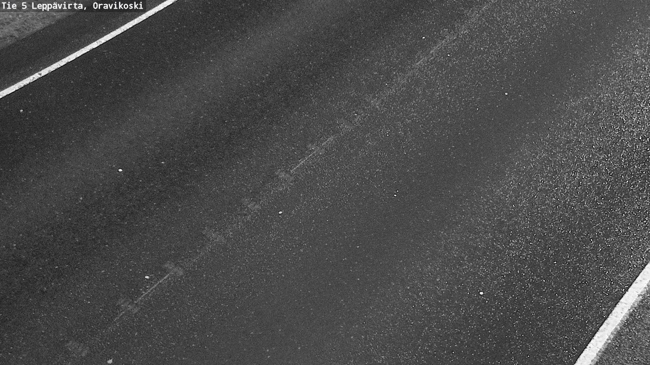 Weather Camera Image Road 5 Leppävirta, Oravikoski, Leppävirta, Pohjois-Savo