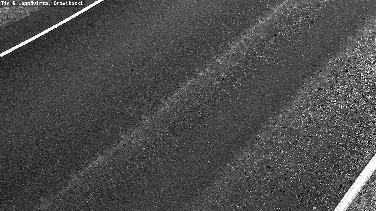 Weather Camera Image Väg 5 Leppävirta, Oravikoski, Leppävirta, Pohjois-Savo