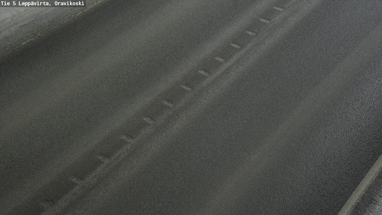 Weather Camera Image Väg 5 Leppävirta, Oravikoski, Leppävirta, Pohjois-Savo