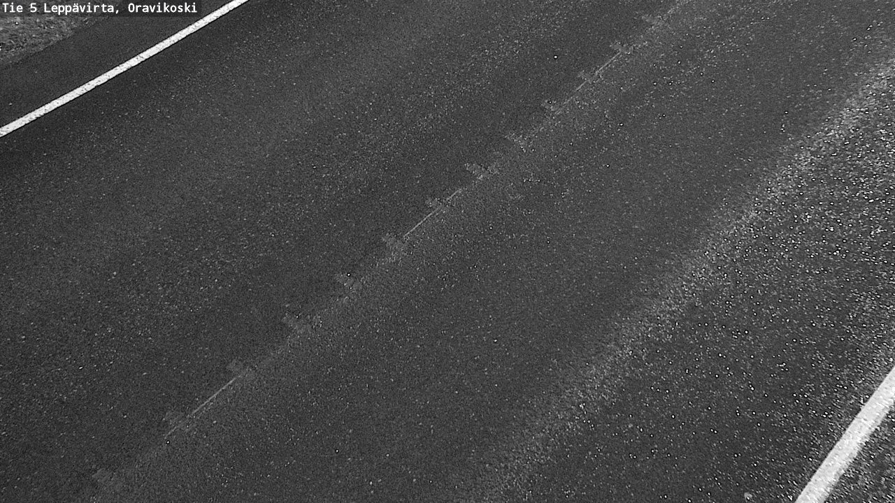 Weather Camera Image Väg 5 Leppävirta, Oravikoski, Leppävirta, Pohjois-Savo