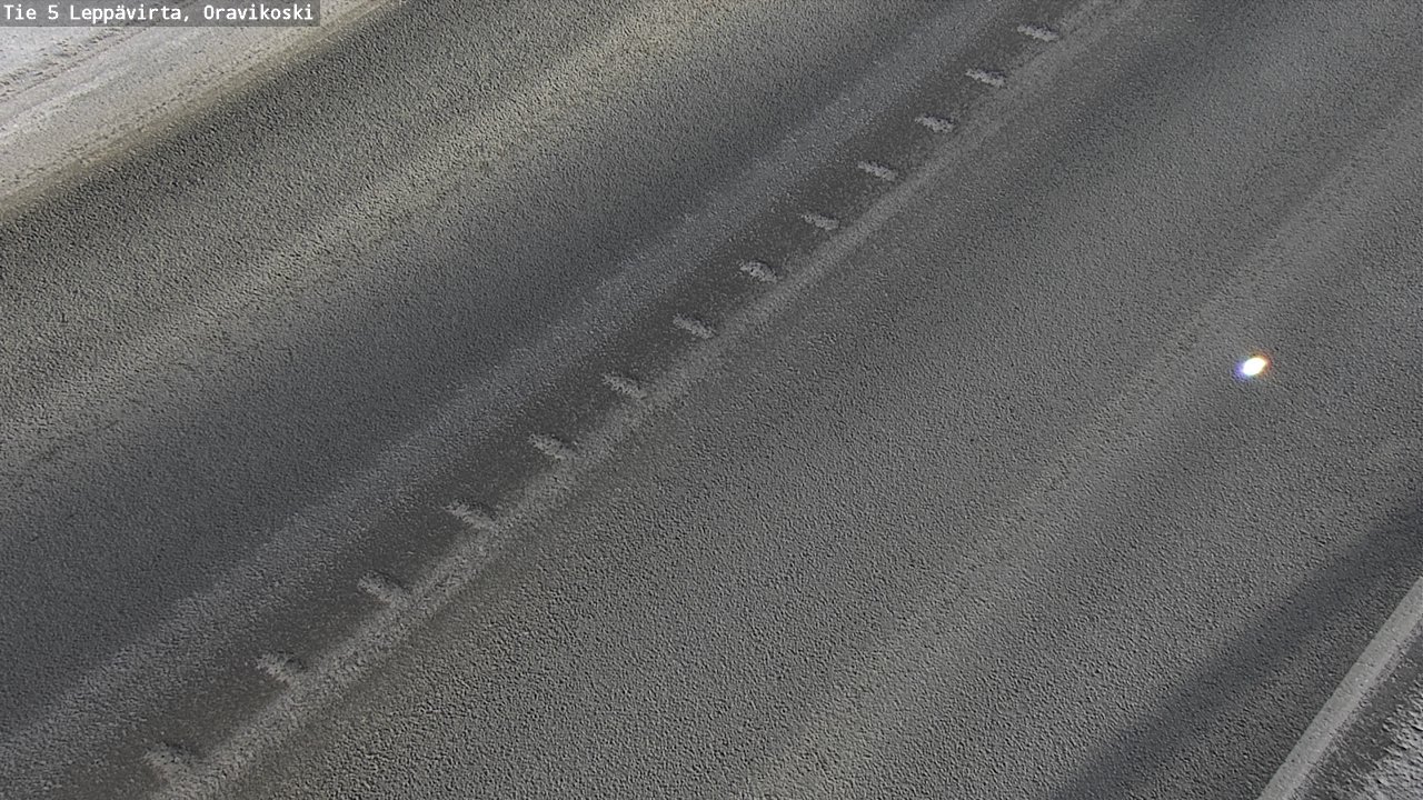 Weather Camera Image Väg 5 Leppävirta, Oravikoski, Leppävirta, Pohjois-Savo