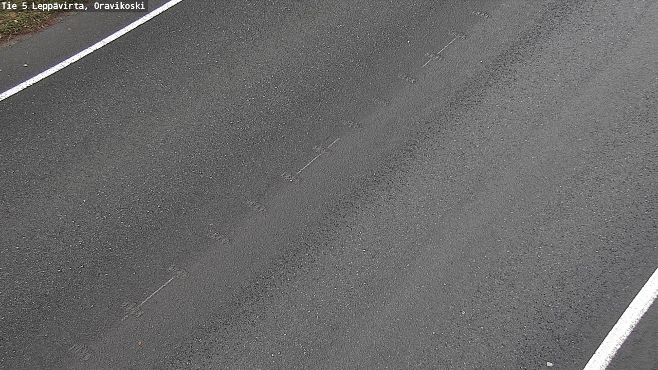 Weather Camera Image Väg 5 Leppävirta, Oravikoski, Leppävirta, Pohjois-Savo
