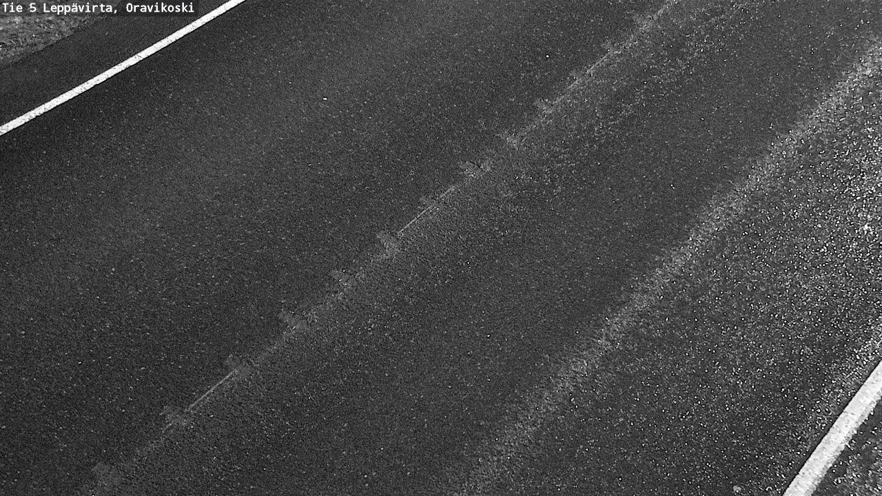 Weather Camera Image Väg 5 Leppävirta, Oravikoski, Leppävirta, Pohjois-Savo