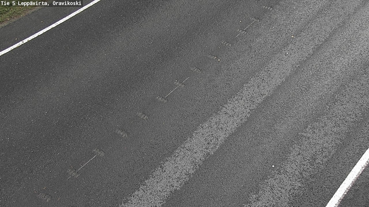 Weather Camera Image Road 5 Leppävirta, Oravikoski, Leppävirta, Pohjois-Savo