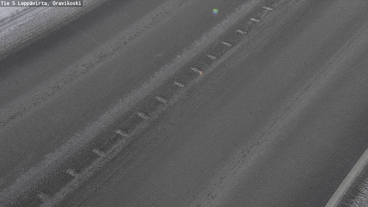 Weather Camera Image Väg 5 Leppävirta, Oravikoski, Leppävirta, Pohjois-Savo
